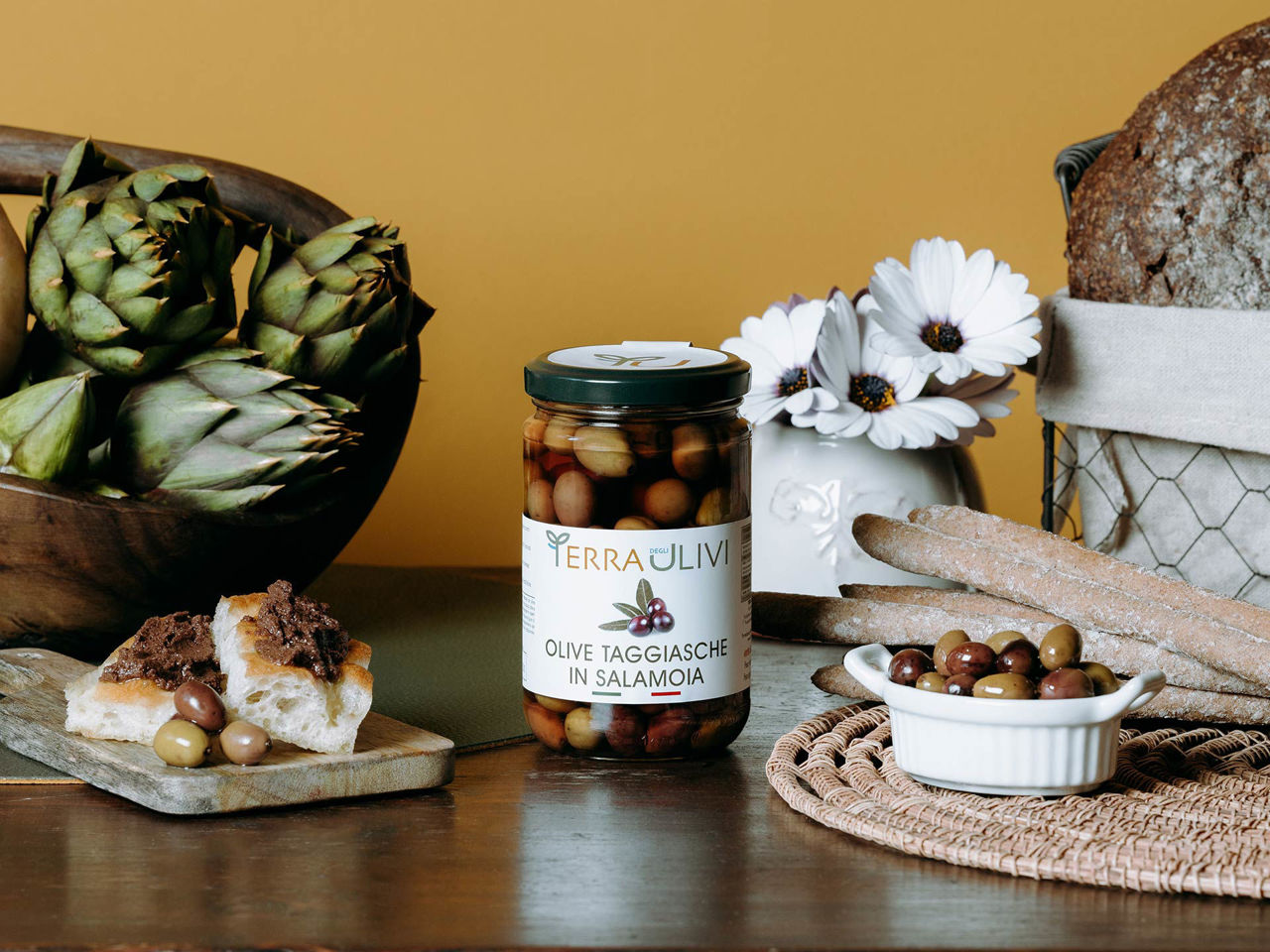 Olive Taggiasche in salamoia