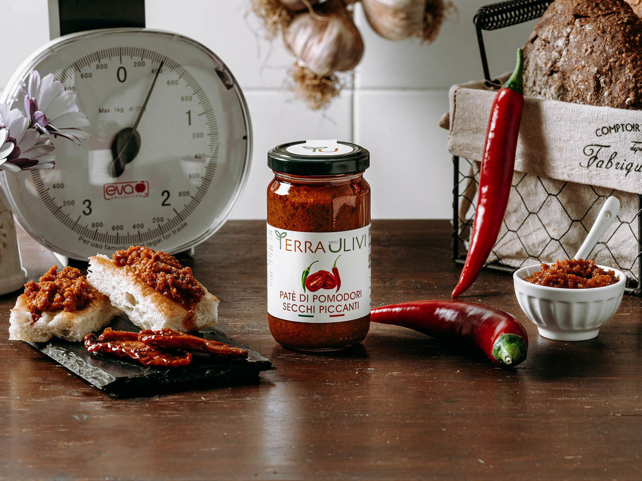 Patè di pomodori secchi - piccante