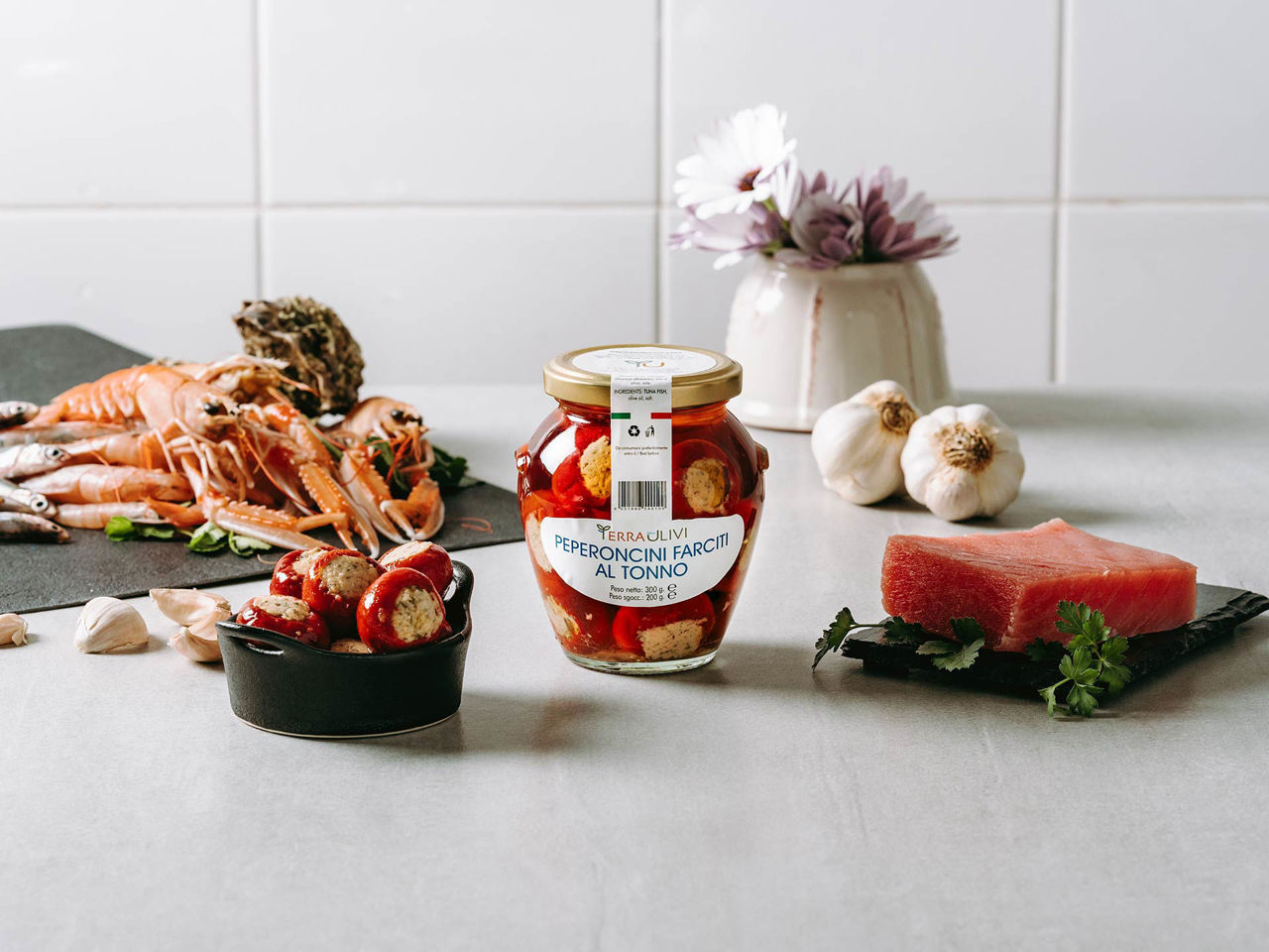 Peperoncini farciti al tonno